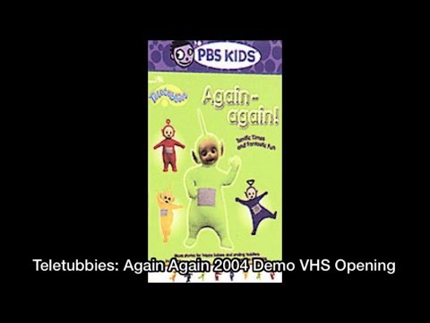 Opening to Teletubbies: Again Again EXTREMELY RARE 2004 Demo VHS