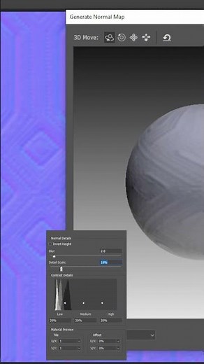 Normal Map en #photoshop
