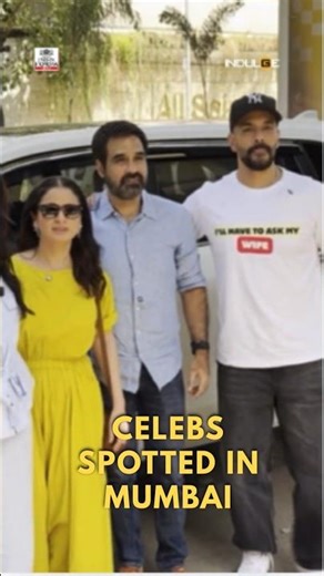 Celebs spotted in chic outfits | #shorts |