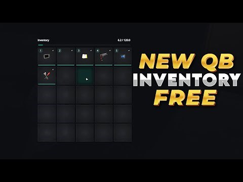 QB NEW INVENTORY SCRIPT *FREE* | FiveM Roleplay Scripts | FiveM Tutorial 2024 | MJ DEVELOPMENT