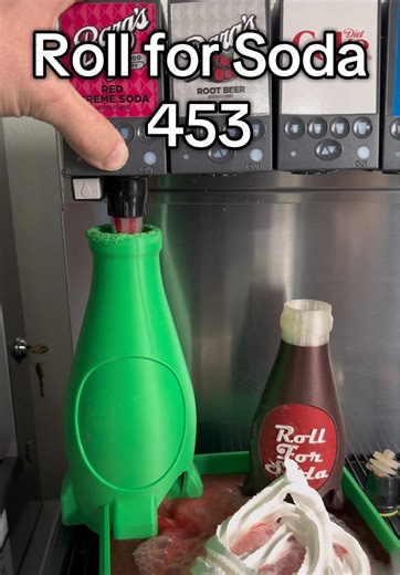 12/27/25 - Roll for Soda 453 - Are you getting excited for New Years?! What did you think of today’s drink? I absolutely love rolling the dice and making these concoctions! Thank you for all the likes, reposts and comments! #rollforsoda #drinks #tasty #relax #calm @Torani @Coca-Cola @HYDROJUG @Pick Me Up Drinks