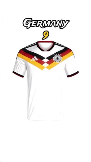 Rate World Cup 2026 home Teams kit (Group E-F)
