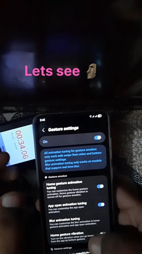 One Ui 8.0 advanced animation settings #oneplus #smartphone #iphone #tech #love #samsung #goodlock