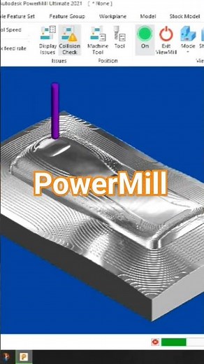 PowerMill.#powermill #delcam #design #cnc#cnc programme#viral #viralshorts #viralvideos #youtub