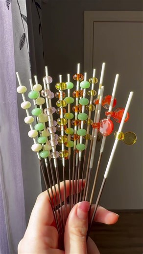 Glass beads and charms that will be turned into some jewelry! #glassbeads