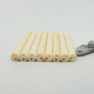 [Hot Item] 2 Holes Isostatic Dry Pressing Ceramic Insulating Core