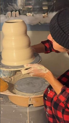 how to throw a snowman cookie jar!! #throwing