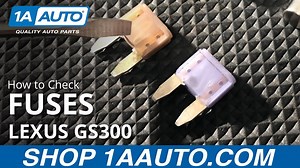 How to Check Fuses 1997-2005 Lexus GS300
