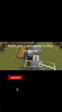 SIMPLE 1 21 ARMADILLO SCUTE FARM TUTORIAL in Minecraft Bedrock MCPE Xbox PS Switch PC