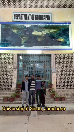 Geography Studies at University of Sindh, Jamshoro