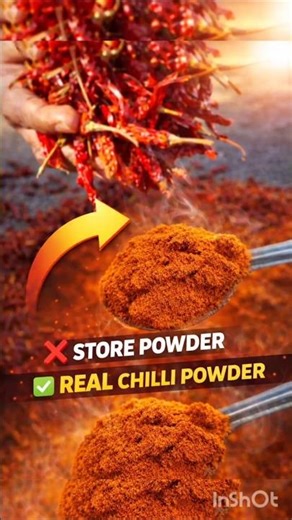 How to make Red chilli powder at home #5minsrecipe #shorts #chilli #chillipowder #trendingshorts