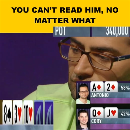 YOU CAN’T READ HIM, NO MATTER WHAT | Tari tari