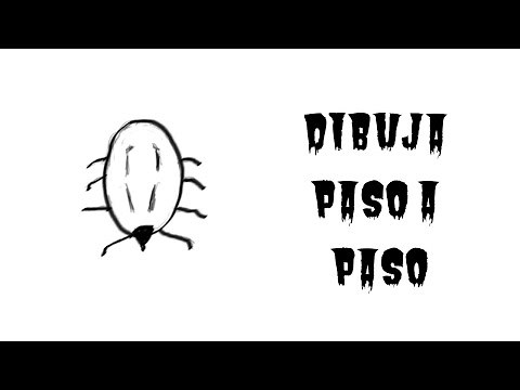 como DIBUJAR una GARRAPATA / Dibujo de Garrapata (IXODOIDEOS) / HOW TO DRAW A TICK | DIBUJOS FACILES