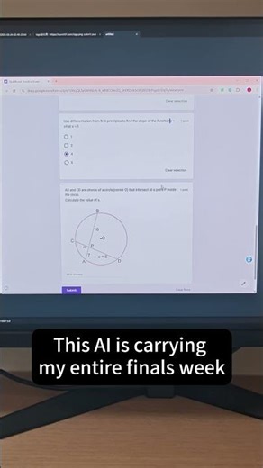 This AI is carrying my entire finals week #canvas #cheat #education #canvaschromeextension