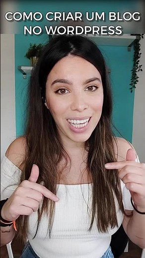 COMO CRIAR UM BLOG NO WORDPRESS (SUPER RÁPIDO) #SHORTS