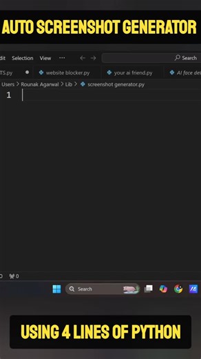 Automated Timer Screenshot Generator in Python