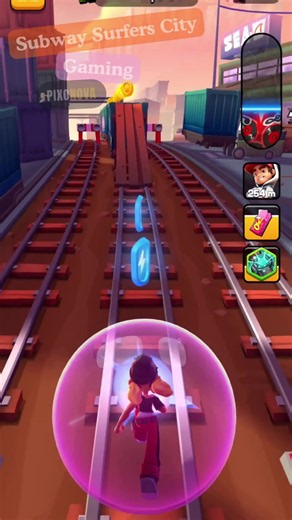 Smiling All the Way in Subway Surfers City 😊 Subway Surfers City endless runner gameplay by Pixonova 🎮 #gaming #subwaysurferscity #endlessrunner #games #pixonova