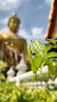 เที่ยวใกล้ MRT สถานีบางไผ่ ￼ วัดปากน้ำภาษีเจริญ บ้านศิลปินคลองบางหลวง #travel