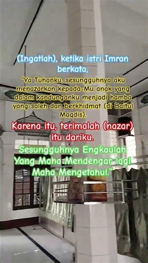 Menazarkan Bayi Dalam Kandungan menjadi anak yang sholeh dan berhikmat #alquran #masjid