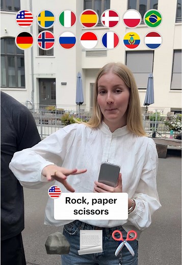 Rock Paper Scissors in 14 Languages: The Tiebreaker Game!