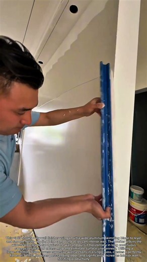 How Drywall Pros Level Wall Compounds Fast with Skimming Blades