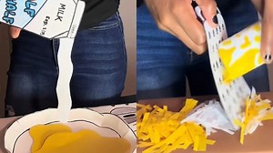 WATCH: TikTok’s ‘Paper Chef’ creates stunning culinary art with paper