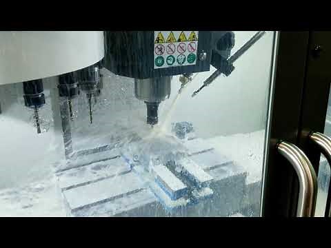 HAAS VF-1 CNC Mill in Action