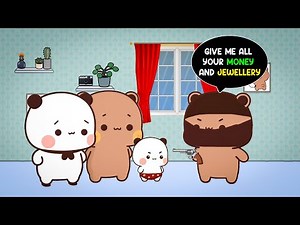 #BDC47 ▶Robber in HOME😲🤠 | BUBU DUDU Cuties | peachgoma | Bubu Dudu Cartoon | Animation
