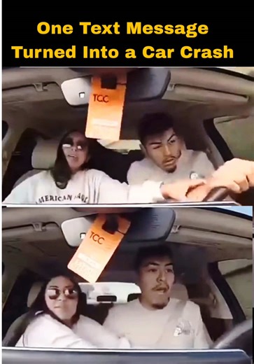 One Text Message on the Freeway Turned Into a Crash #fyp #breakups #viralvideo #relationship #trending