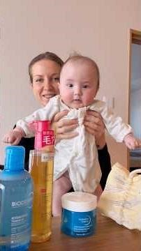 Показываем французскую косметику ❤️ #baby #сребенком #vlog #работамаме #сон #длямамвдекрете #дети