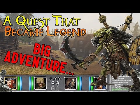 A Quest That Became Legend Let's Play Walkthrough (Part 1) Goblin Cave