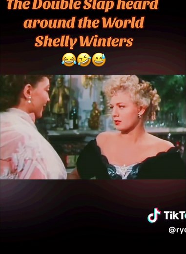 The most famous catfight ever “You shouldn’t have done that” #movie #shellywinters #mariewindsor #joelmccrea #elsalanchester #slap #catfight #entertainment