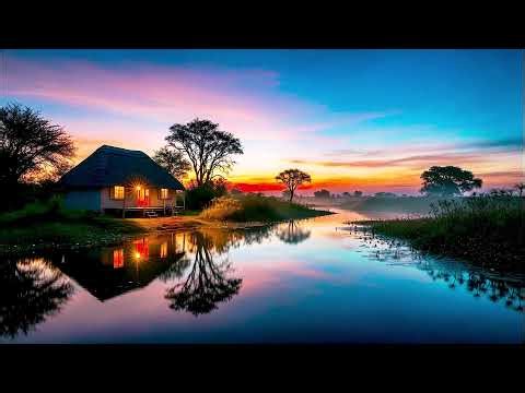 🌌 Frog Sound & Cricket Chirps for Deep Sleep | Night Nature for Wellness & Stress Relief 🌌