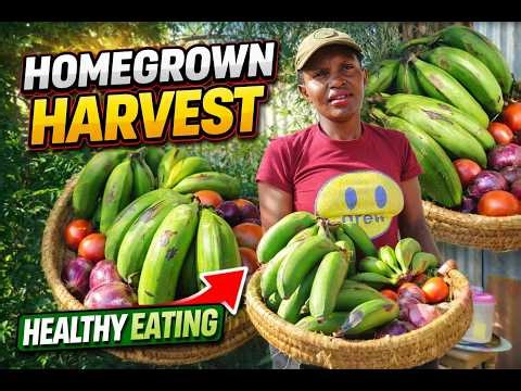 I Cooked Matoke with Peanut Sauce From Scratch| How to Prepare Bananas Without Messing Your Hands