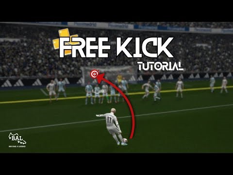 FREE KICK TUTORIAL | Improve your set piece (BAL / PSP)