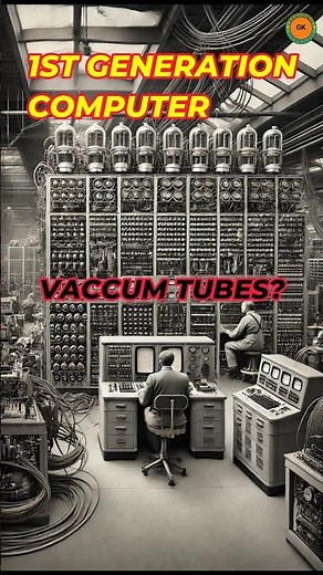how computer works part1 | First generation computer working | how vaccum tube work | computer