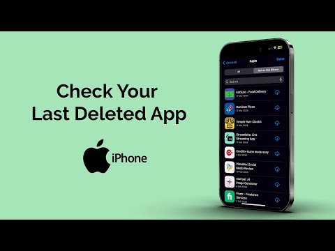 How To Check Last App Deleted On iPhone?