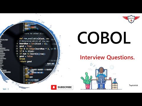 Top 10 COBOL Interview Questions | COBOL Scenario Based Interview Questions | COBOL Tutorial.