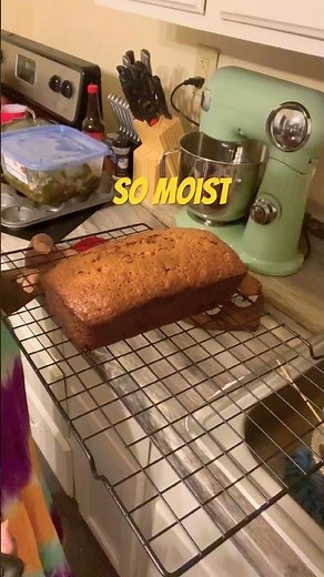 Perfectly Moist Banana Bread with Chocolate Chips #recipe #homemade