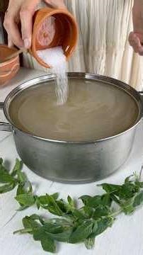 Homemade Mint Syrup | Fresh, Natural & Refreshing