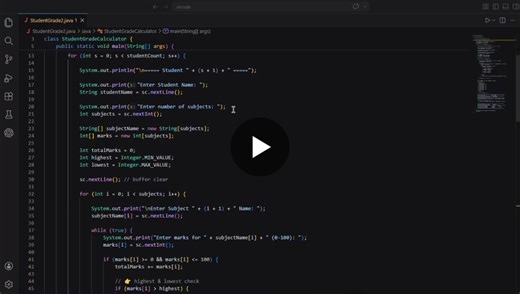 #java #programming #codealpha #internship #projectwork #coding #developerlife #techskills #studentdeveloper | Sandip Rathod