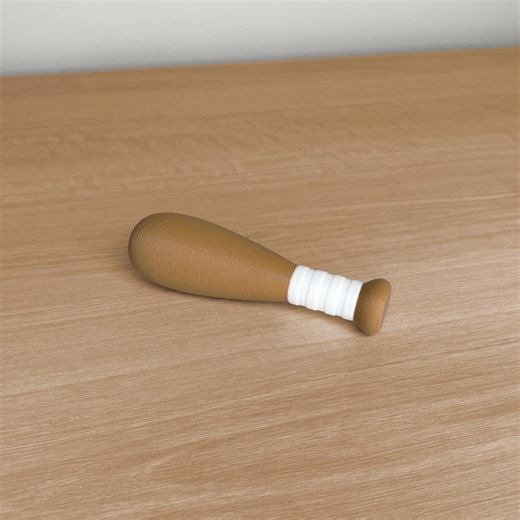 3D Printed Baseball Bat Baby Rattle: Eco-friendly PLA Toy - Etsy