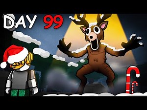 Surviving 99 Nights in the Forest CHRISTMAS UPDATE 2!