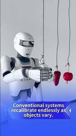 One Command. Precise Action. Stereo Vision + Hand-Eye Coordination in Motion #robotics#humanoidrobot