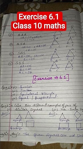 #exercise 6.1class 10 #class 10 maths chapter 6#exercise 6.1class 10 #exercise 6.1 one shot class 10