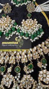 2.5K views | 24kt gold plated Pakistani farshi kundan bridal jewelry | Closet by momtaz | Facebook