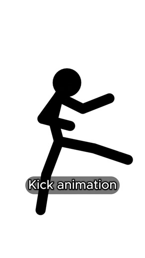 Kick animation #animation #pivot #animator