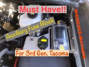 3rd Gen Tacoma Auxiliary Fuse block