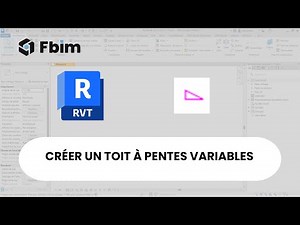 Créer un Toit à Pentes Variables REVIT | Formation | Tutoriel