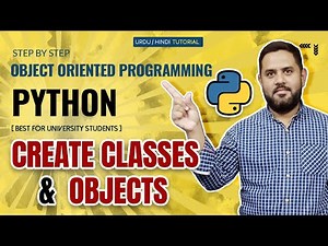 Classes in OOP Python in Urdu | Object Oriented Programming in Python (OOP Python tutorial in Urdu)